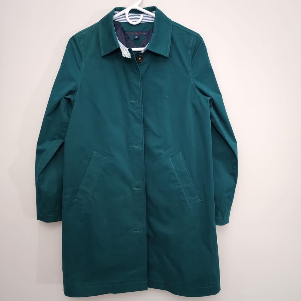 Tommy Hilfiger Woman’s Trench Coat Forest Green (S)